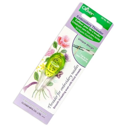Clover Needle Threader for Embroidery Needles on Amazon