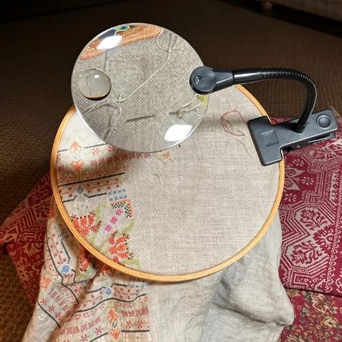 DMC Clip-On Magnifying Glass on Etsy