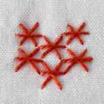 Embroidery stitch: Dutch Cross Stitch