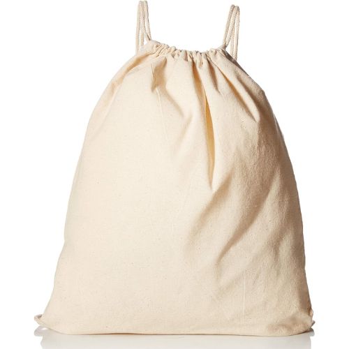 Cotton Canvas Drawstring Bags on Amazon