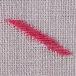 Embroidery stitch: Japanese Stitch