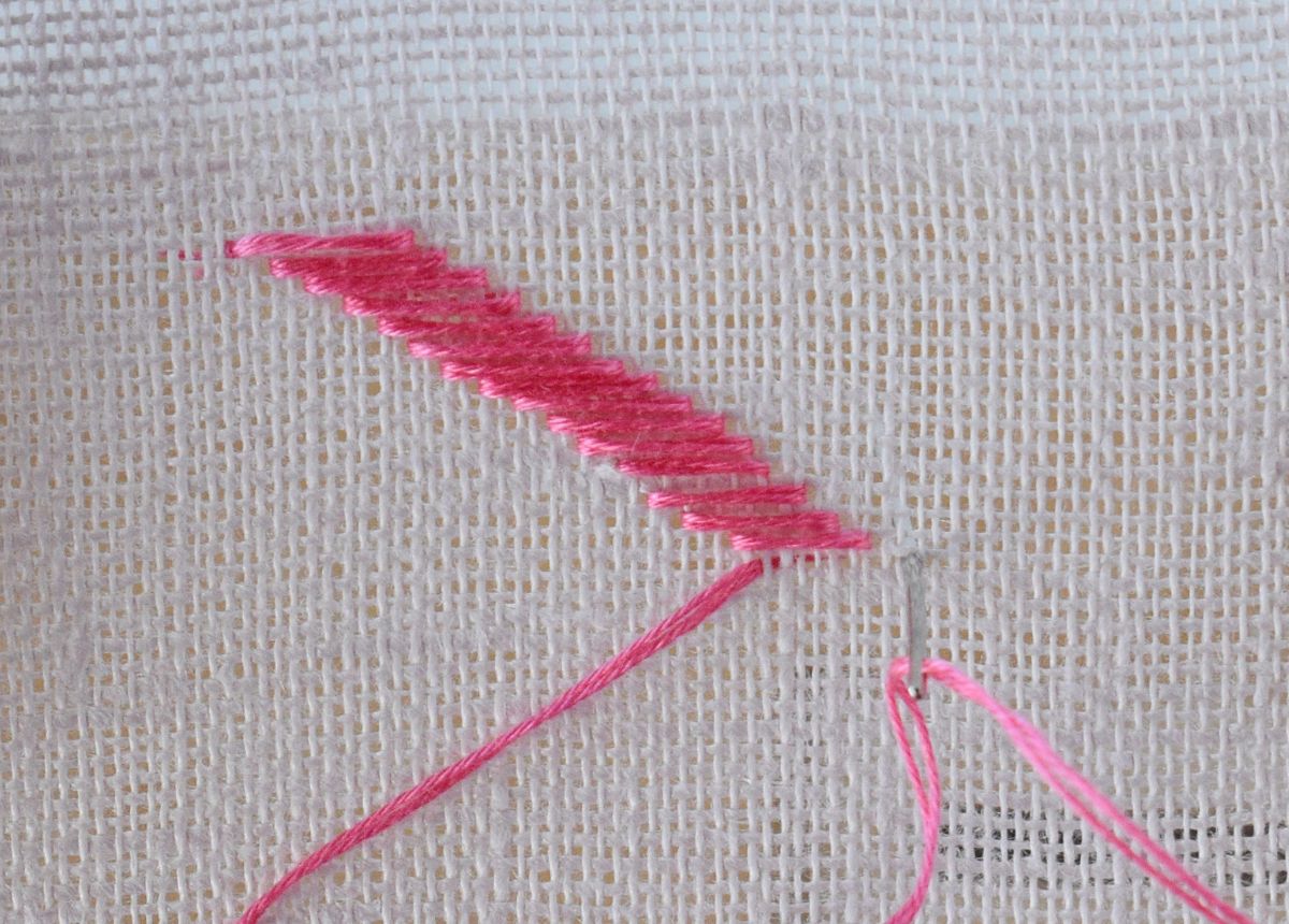 Japanese Stitch hand embroidery tutorial step 7 image