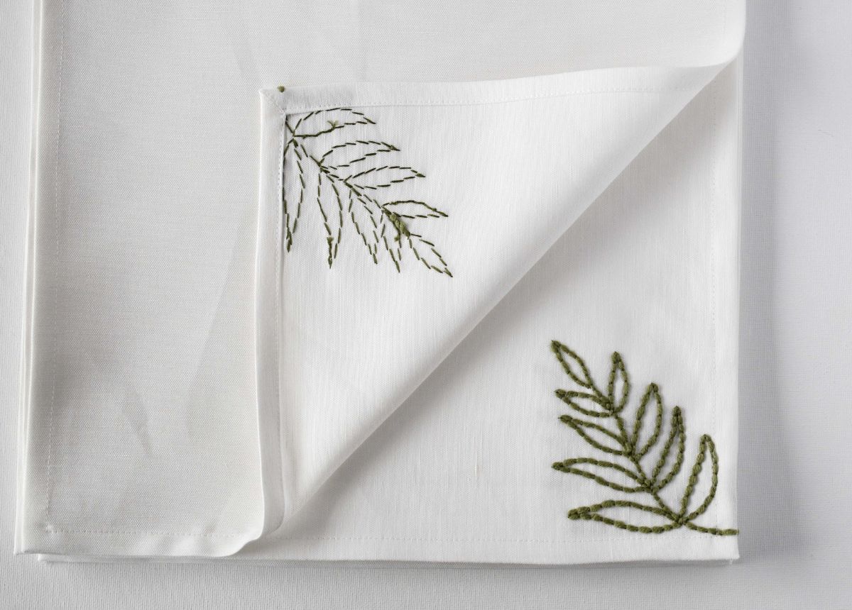 Napkin front and back sides image