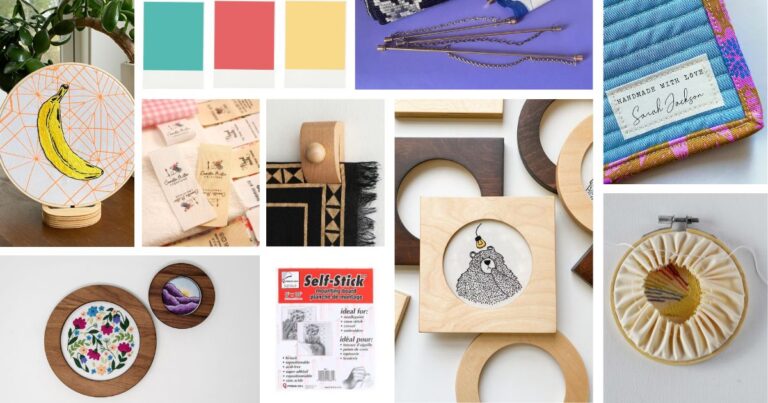 How to Display Embroidery - Finishing Methods and Accessories for Art Display cover image