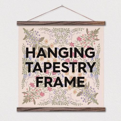 Magnetic Wood Hanger Frames on Etsy