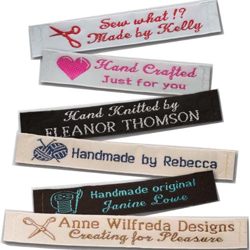 Personalized Woven Sewing Labels on Amazon