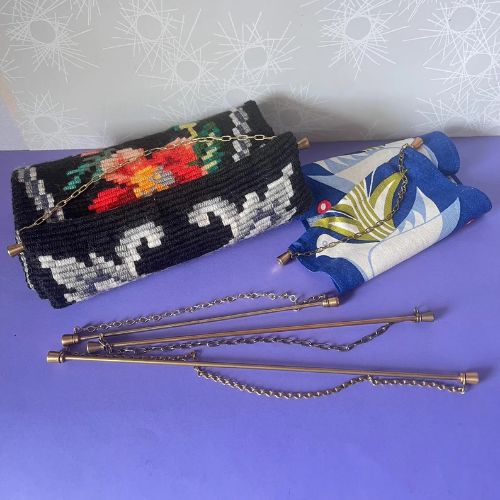 Vintage Brass Needlework Hangers