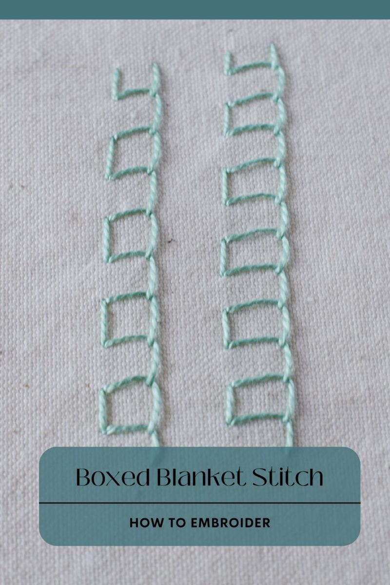 Perfect Edge Stitch: Boxed Blanket Style PIN image
