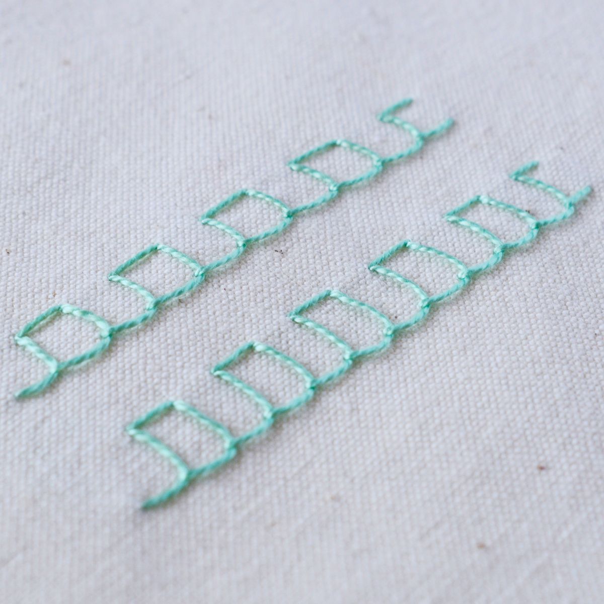 Boxed Blanket Stitch
