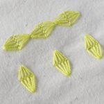 Embroidery stitch: lanterna