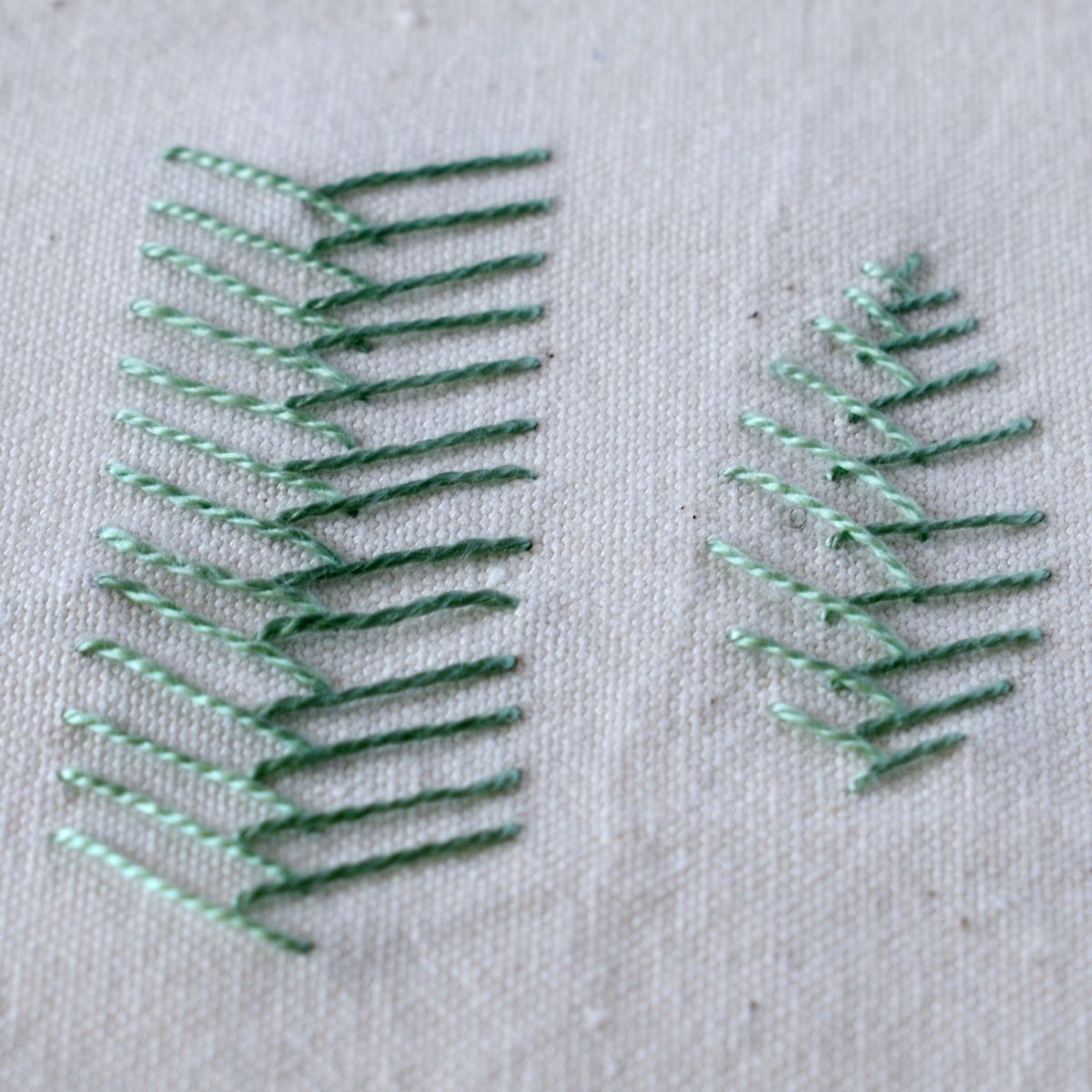 Open Fishbone Stitch