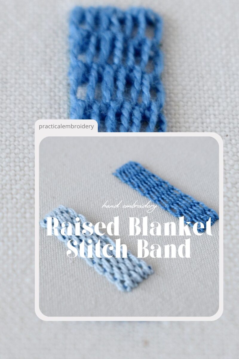 Raised Buttonhole Band For Voluminous Texture PIn image