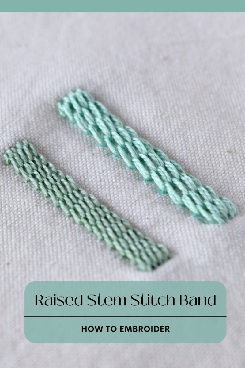 Create Stunning Raised Stem Bands Today PIN image