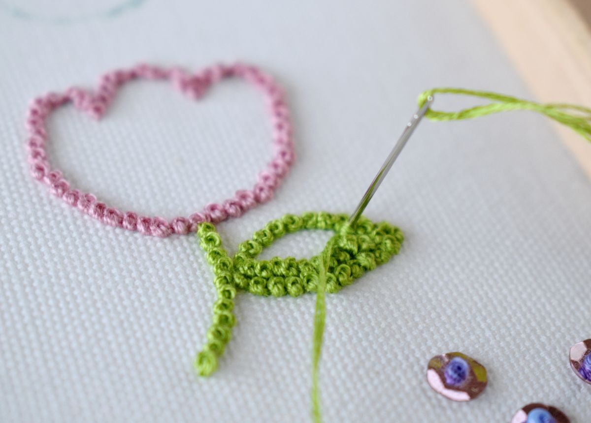 Filling with French Knots 2 image